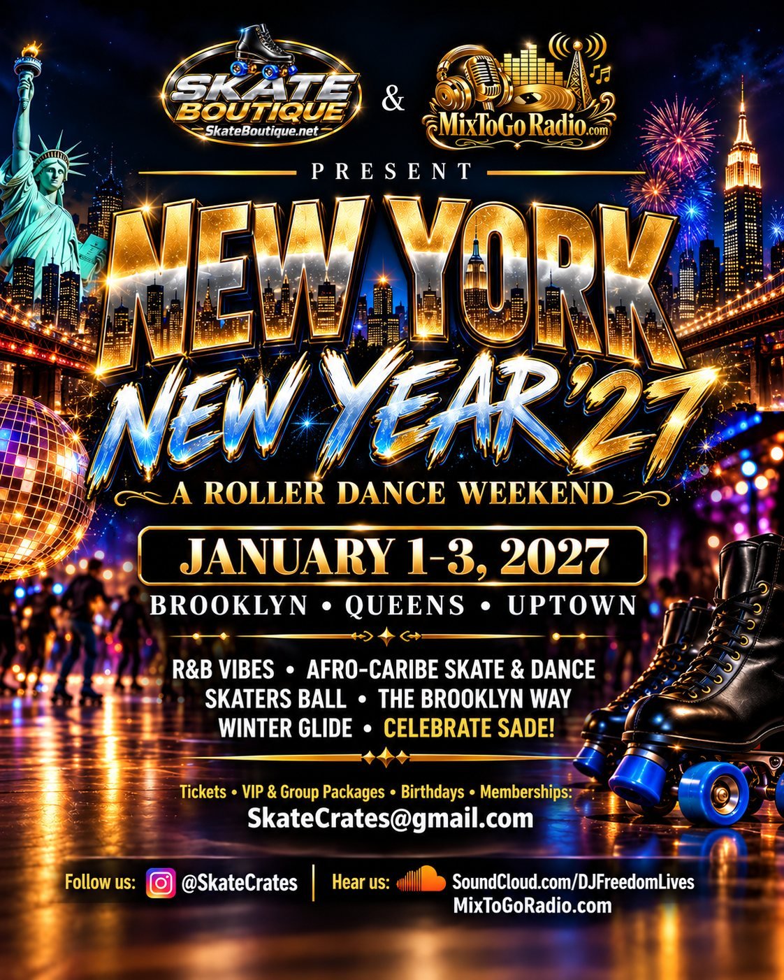 New York New Year 27 flyer